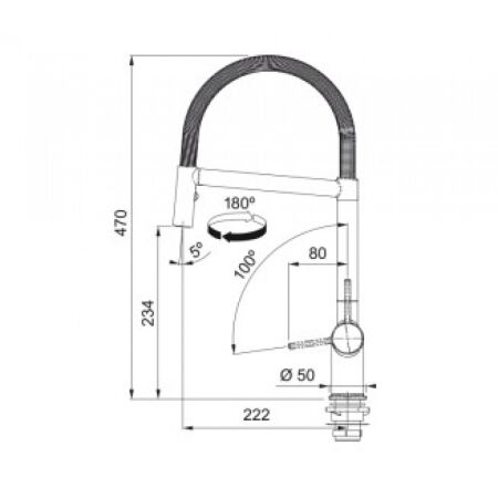 Franke Evye Armatürü Actıve Plus Semı Pro Matt Black - 4