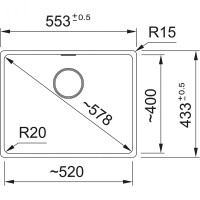 Franke Fragranıt Evye Marıs Mrg 110-52 Bıanco Tek Gözlü Damlalıksız Bx - 4