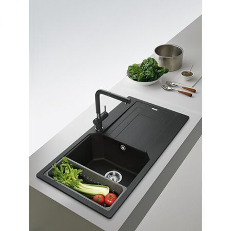 Franke Urban UBG 611-100 NERO Fragranıt Evye Tekgözlü - 9