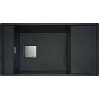 Franke Fresno FSG 611-88 Granit Evye, 1 Gözlü, Damlalıklı, Tezgah Üstü,Stone Grey - 1