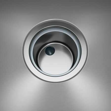 Franke Maris Quiet MQX 110-82 Çelik Evye, Tek Gözlü, Tezgah Altı, Damlalıksız - 3