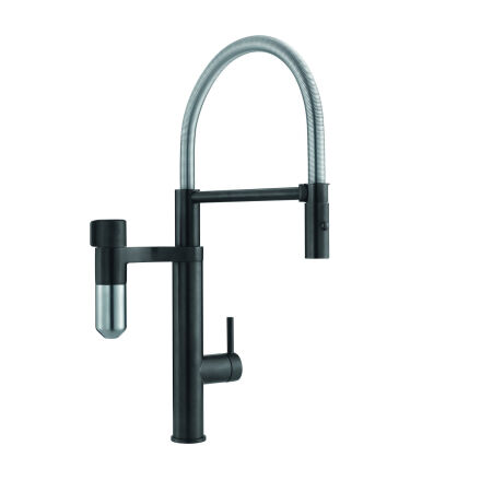 Franke Matt Black Evye Armatürü Vıtal Filtreli - 1