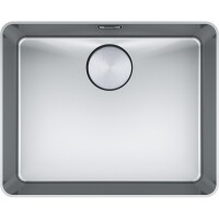 Franke Mythos MYX 210-50 Çelik Evye ,Tek Gözlü Damlalıksız,Tezgaha Sıfır - FRANKE