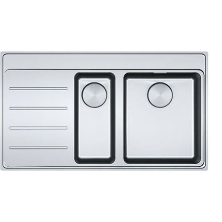 Franke Mythos MYX 251-86 Çelik Evye 3 1/2 Sol Damlalıklı - 1