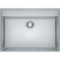 Franke Mythos MYX 210-70 Çelik Evye ,Tek Gözlü Damlalıksız,Tezgaha Sıfır - FRANKE