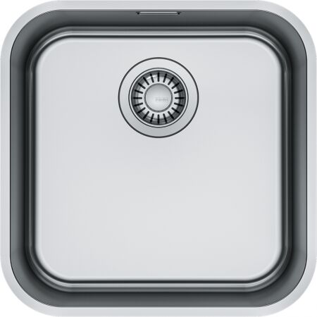 Franke Smart SRX 110-40 Tek Gözlü, Paslanmaz Çelik, İnox Renk, Tezgah Altı - 2