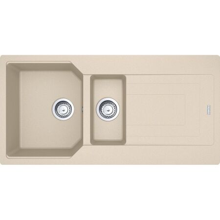 Franke Urban UBG 611-100 AVENA Granit Evye, Tek Gözlü, Damlalıklı, Tezgah Üstü - 1