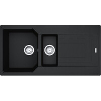 Franke Urban UBG 651-100 NERO Fragranıt Evye Tekgözlü - FRANKE