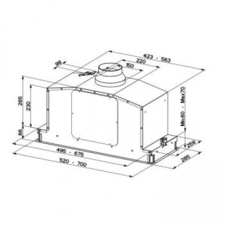 FABER In-Lıght Ev8+ Wh Matt A70 - 2