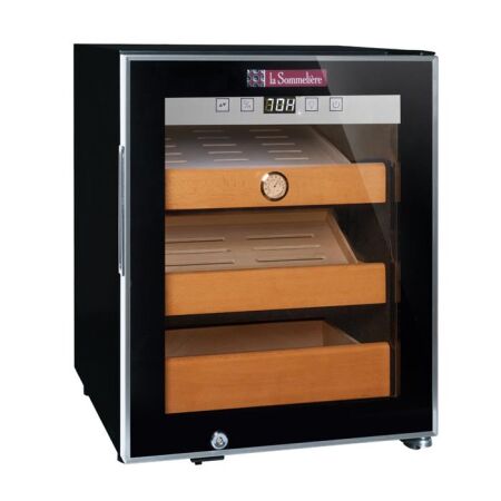 LA SOMMELIERE CIG251 Humidor 250 Puro Kapasiteli,Puro Saklama Dolabı - 2