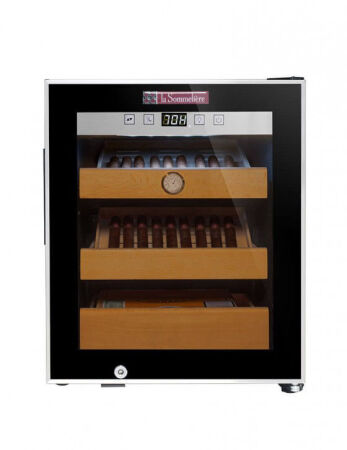 LA SOMMELIERE CIG251 Humidor 250 Puro Kapasiteli,Puro Saklama Dolabı - 3