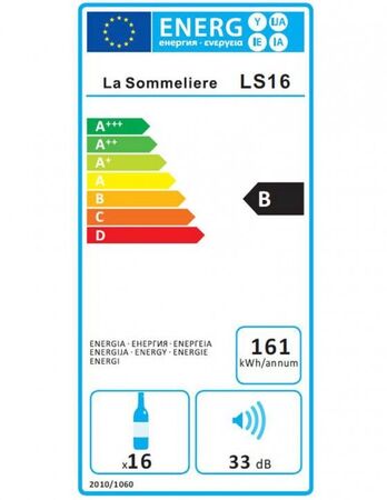 LA SOMMELIERE LS16 Solo Şaraplık 16 Şişe Kapasiteli - 5