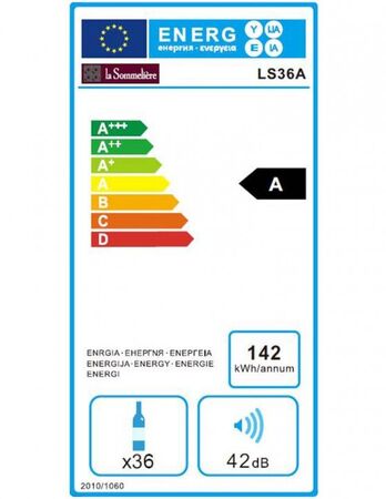 LA SOMMELIERE LS36A Solo Şaraplık 36 Şişe Kapasiteli - 6