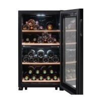 La Sommeliere LS512ZBLACK Solo Şarap Dolabı, 50 Şişe Kapasiteli - La Sommeliere (1)