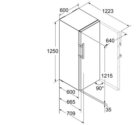 LIEBHERR B 2830 BioFresh Beyaz Buzdolabı - 7