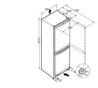 LIEBHERR CUef 3331 SmartFrost Paslanmaz Çelik Buzdolabı-Dondurucu - 8