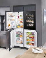 LIEBHERR EWTgb 1683 Siyah Cam Çerçeveli Ankastre Şarap Dolabı - Liebherr (1)