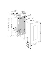 LIEBHERR EWTgb 2383 Siyah Cam Çerçeveli Ankastre Şarap Dolabı - 5