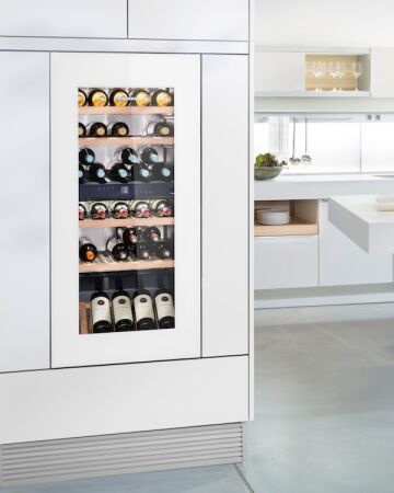 LIEBHERR EWTgw 2383 Beyaz Cam Çerçeveli Ankastre Şarap Dolabı - 3