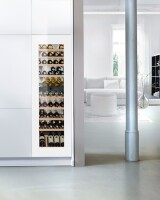 LIEBHERR EWTgw 3583 Beyaz Cam Çerçeveli Ankastre Şarap Dolabı - 3