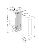 LIEBHERR EWTgw 3583 Beyaz Cam Çerçeveli Ankastre Şarap Dolabı - 6