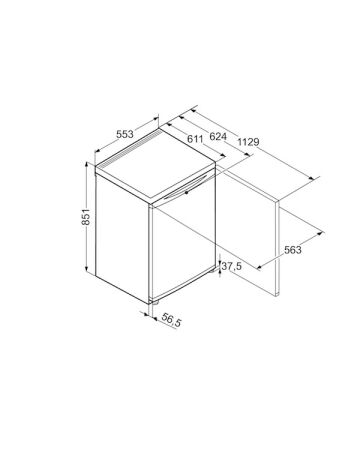 LIEBHERR G 1213 Beyaz SmartFrost Dondurucu - 4