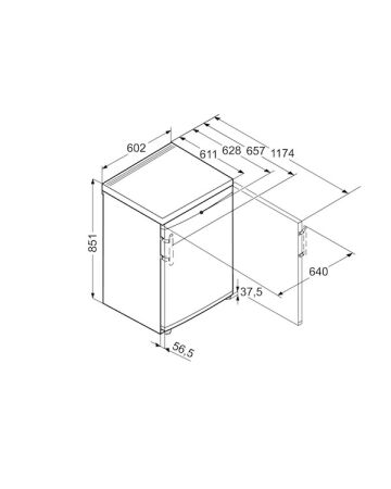 LIEBHERR GN 1066 Beyaz NoFrost Dondurucu - 3