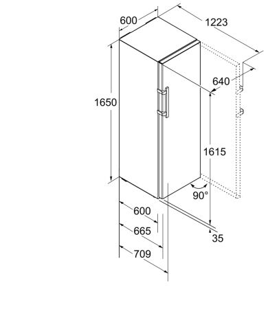LIEBHERR GN 3735 Beyaz NoFrost Dondurucu - 8