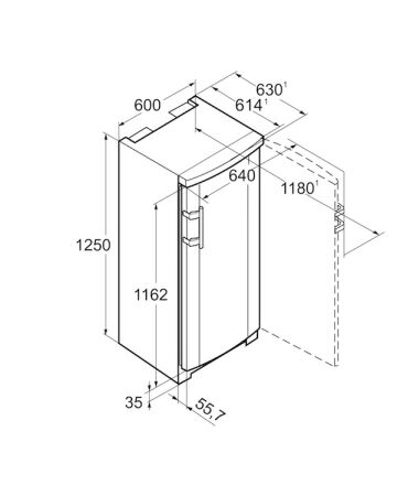 LIEBHERR GNP 1913 Beyaz NoFrost Dondurucu - 4