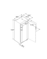 LIEBHERR GP 2433 Beyaz SmartFrost Dondurucu - 4