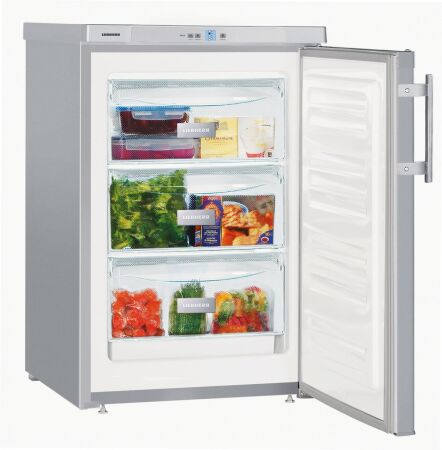 LIEBHERR Gsl 1223 Çelik Görünümlü SmartFrost Dondurucu - 1