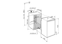 LIEBHERR IRe 4020 Ankastre Tezgah Altı Buzdolabı - 4