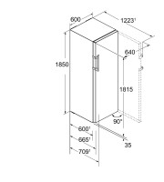 LIEBHERR KBbs 4370 BioFresh Siyah Buzdolabı - 10