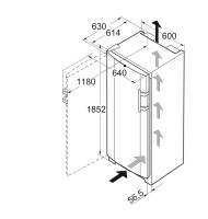 LIEBHERR SGNesf 3073 Paslanmaz Çelik NoFrost Dondurucu - Liebherr (1)