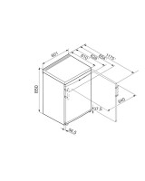 LIEBHERR TP 1724 Tezgah Altı Buzdolabı - 5