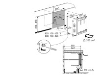 LIEBHERR UIK 1510 Ankastre Tezgah Altı Buzdolabı - 6