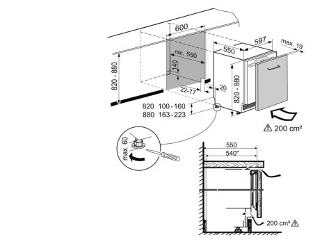 LIEBHERR UIKo 1550 Ankastre Tezgah Altı Buzdolabı - 6