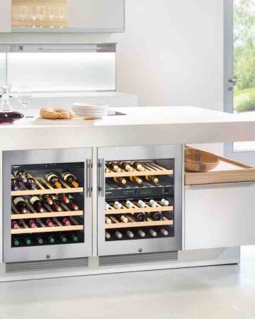LIEBHERR UWKes 1752 Paslanmaz Çelik Çerçeveli Ankastre Şarap Dolabı - 2