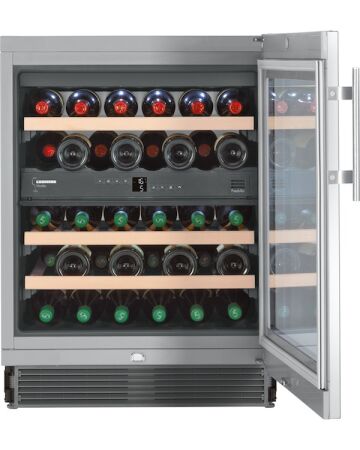 LIEBHERR UWTes 1672 Paslanmaz Çelik Çerçeveli Ankastre Şarap Dolabı - 9