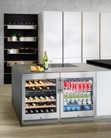 LIEBHERR UWTes 1672 Paslanmaz Çelik Çerçeveli Ankastre Şarap Dolabı - 5