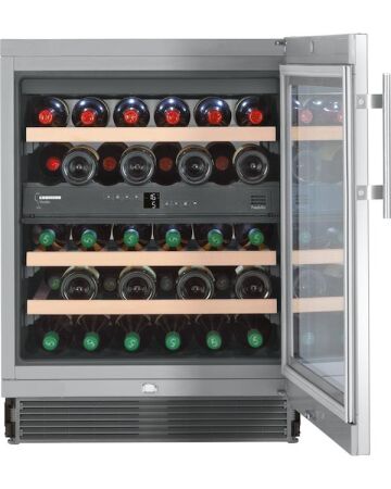 LIEBHERR UWTes 1672 Paslanmaz Çelik Çerçeveli Ankastre Şarap Dolabı - 6