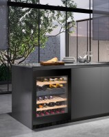 LIEBHERR UWTgb 1682 Siyah Cam Çerçeveli Ankastre Şarap Dolabı - 6