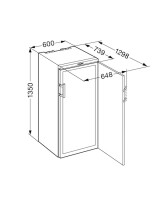 LIEBHERR WKb 3212 Solo Siyah Şarap Dolabı - 4
