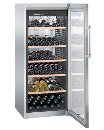 LIEBHERR WKes 4552 Solo Paslanmaz Çelik Şarap Dolabı - 1
