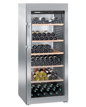 LIEBHERR WKes 4552 Solo Paslanmaz Çelik Şarap Dolabı - 2