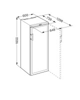LIEBHERR WTb 4212 Solo Siyah Şarap Dolabı - 5