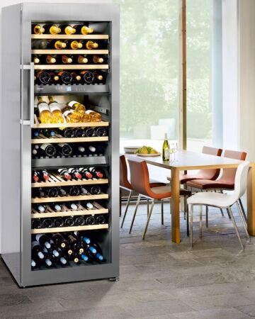 LIEBHERR WTes 5872 Solo Paslanmaz Çelik Şarap Dolabı - 3