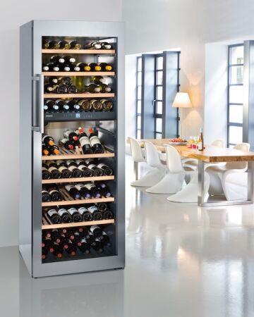 LIEBHERR WTes 5972 Solo Paslanmaz Çelik Şarap Dolabı - 2