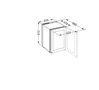 Liebherr Zkes 453 Humidor Nem Sabitleyici Puro Muhafaza Dolabı - 9