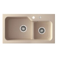 Marmorin AKO 800 Granit Evye 1,5 Gözlü Damlalıksız Marmorin - Marmorin